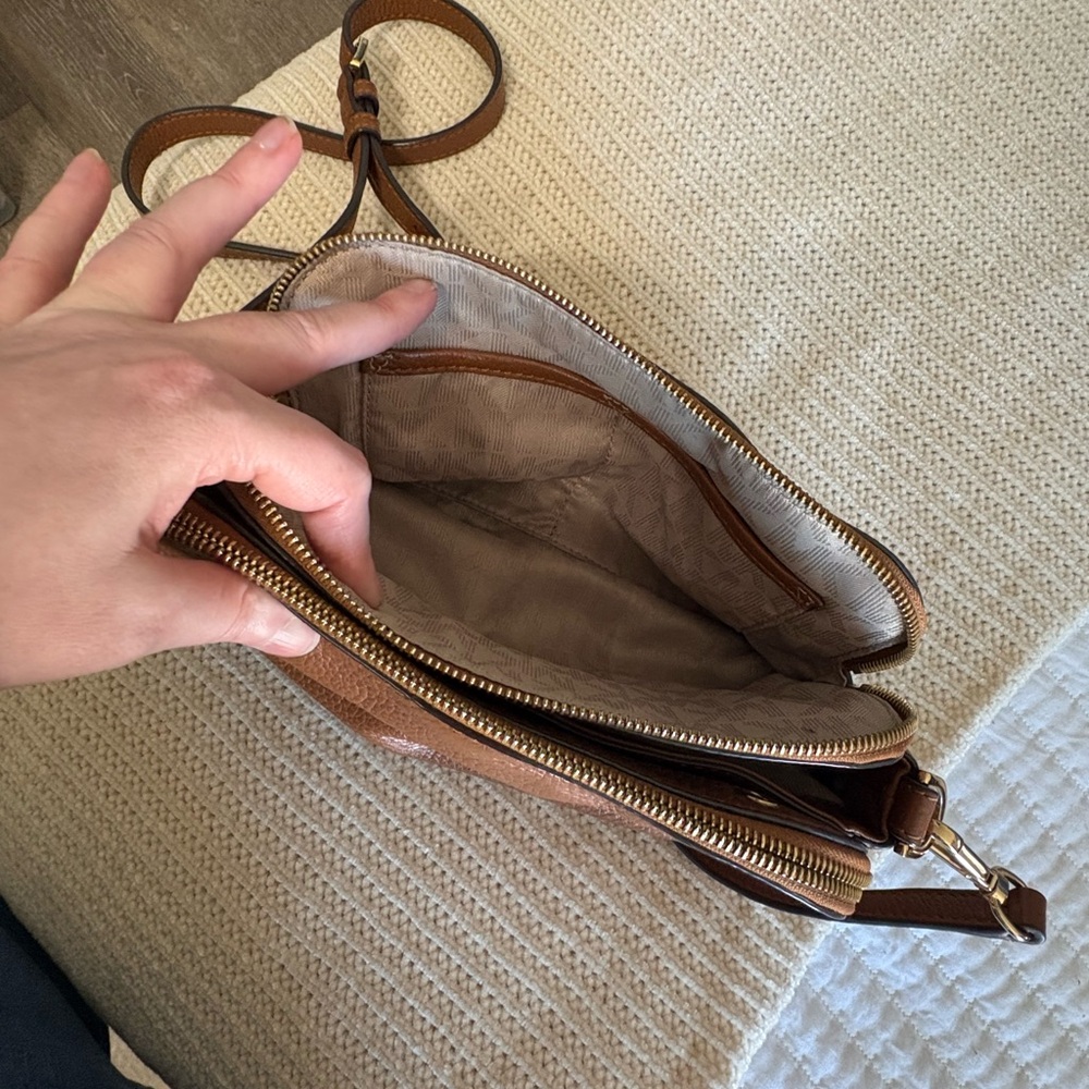 MK Leather Crossbody - Picture 8 of 9